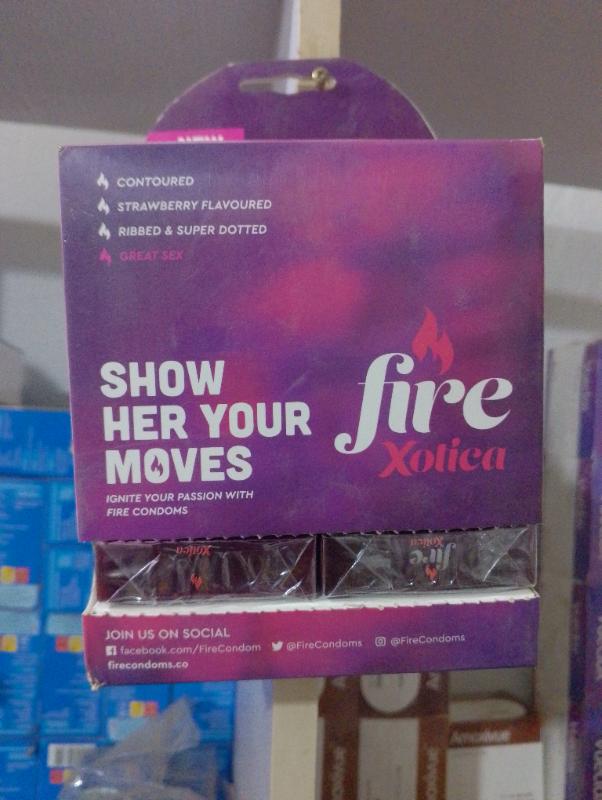 Fire condom