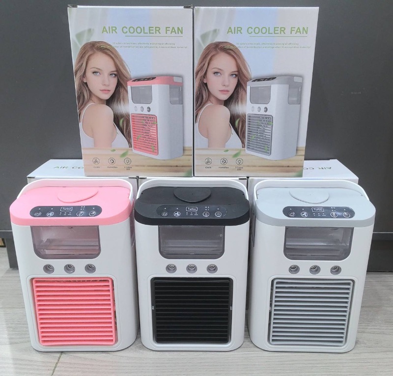 Super cooling desktop air conditioning fan