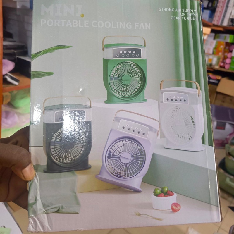 Mini portable cooling fan