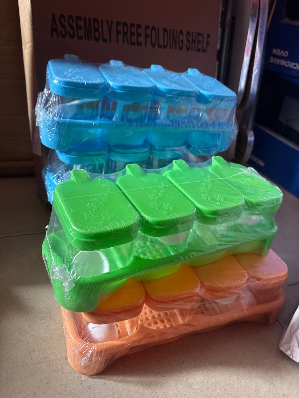 4 compartment spices rack