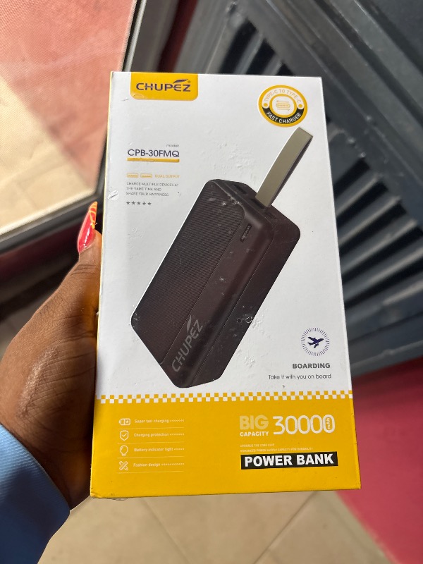 Chupez power bank 30000mah