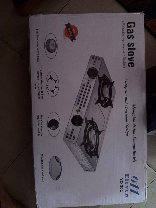 Small stainless burner