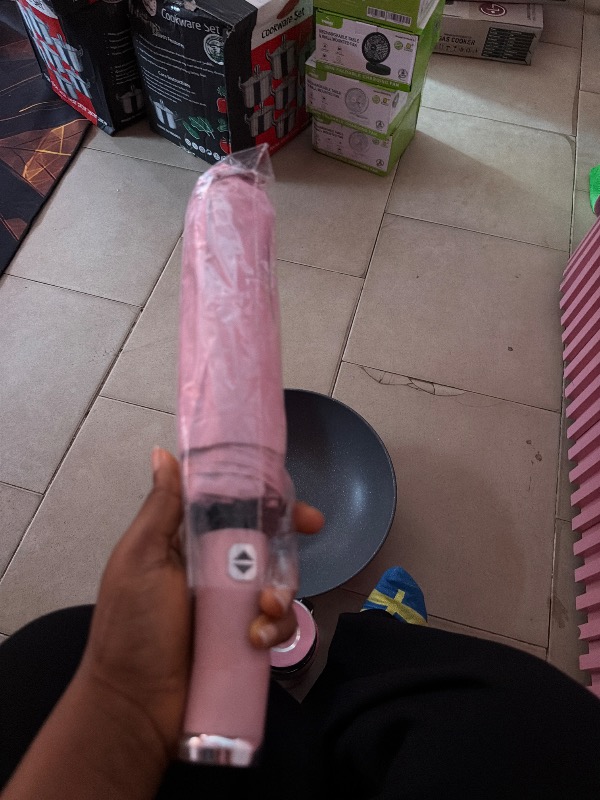Pink umbrella