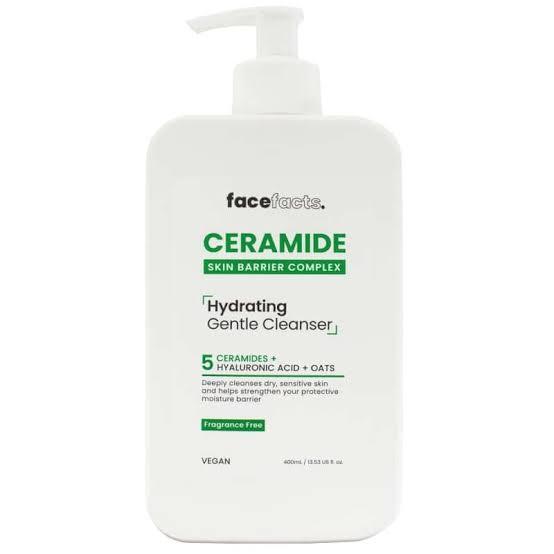 Facefacts Ceramide Hydrating Gentle Cleanser 200ml