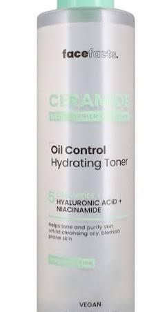 FaceFacts Ceramide Oil Control Hydrating Toner 200ml