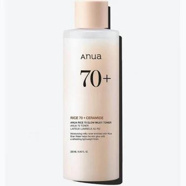 ANUA - Rice 70+ Glow Milky Toner 250ml