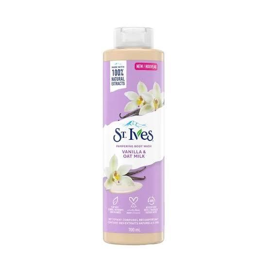 St. Ives Pampering Body Wash Vanilla & Oat Milk 650ml