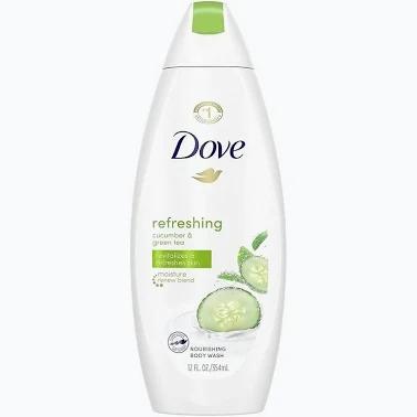 Dove Refreshing Body Wash With Cucumber And Green