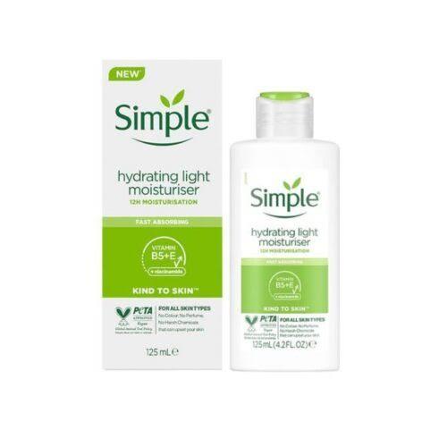 Simple Hydrating Light Moisturiser 125ml