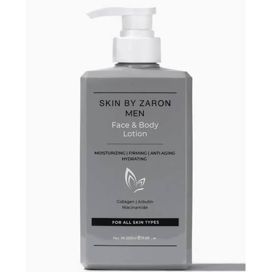 SKIN BY ZARON Men (Face And Body) Lotion - 500ml