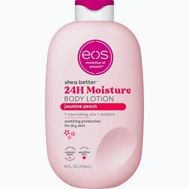 EOS Shea Better Jasmine Peach Body Lotion 473ml