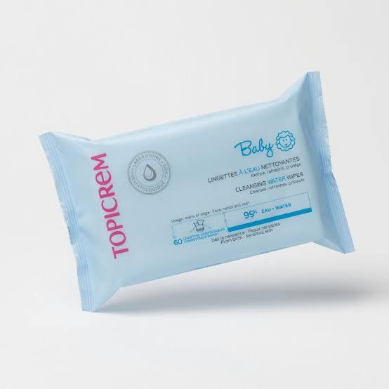 TOPICREM Baby Cleansing Water Wipes